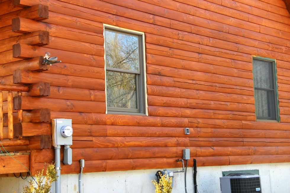 Fire Damaged Log Home Repair | Log Repair And Log Replacement Log Home Repair 