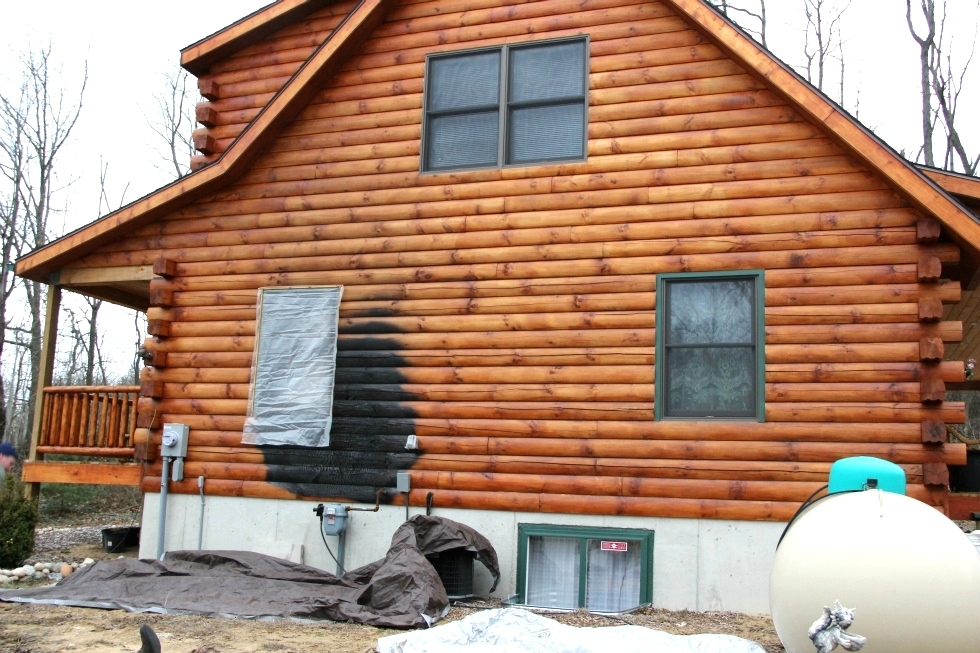 Fire Damaged Log Home Repair | Log Repair And Log Replacement Log Home Repair 