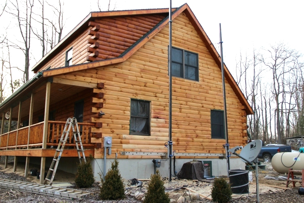 Fire Damaged Log Home Repair | Log Repair And Log Replacement Log Home Repair 