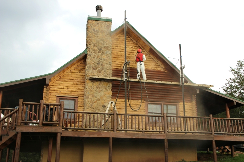 Log Home Repair Images Log Home Repair 