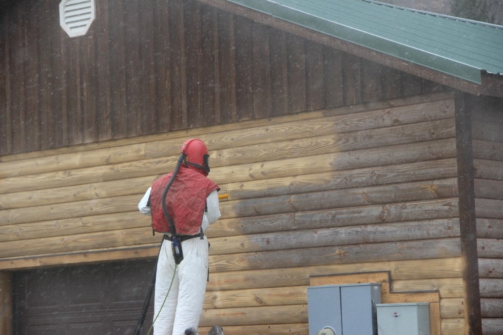 Log Home Repair Images Log Home Repair 