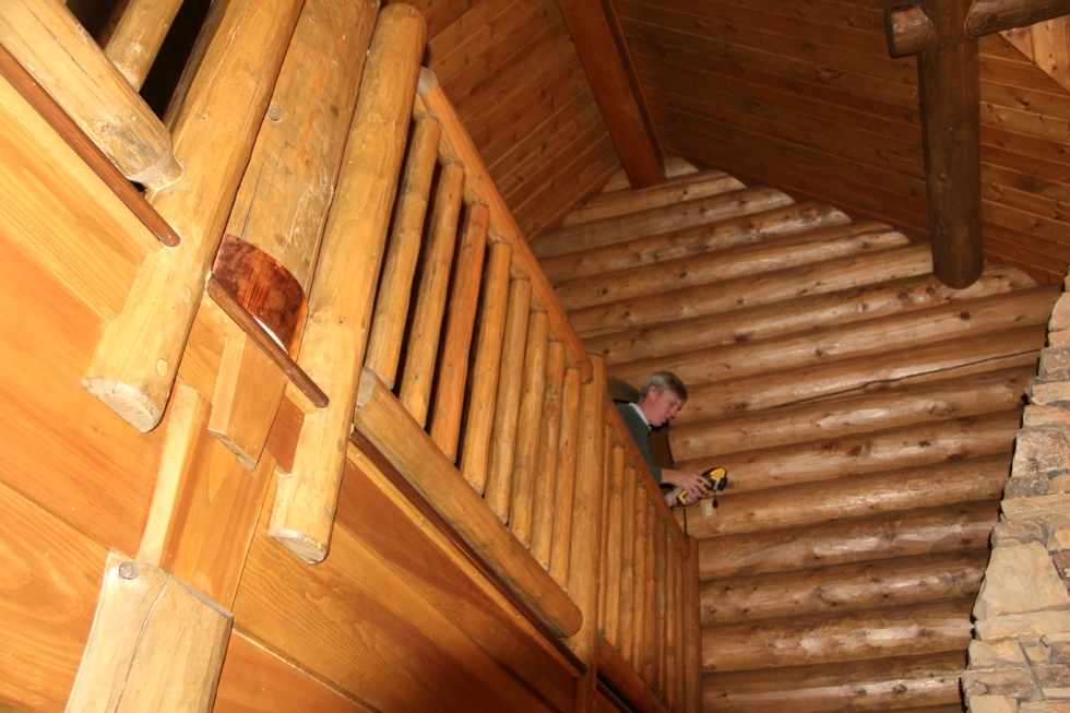 Log Home Repair Images Log Home Repair 