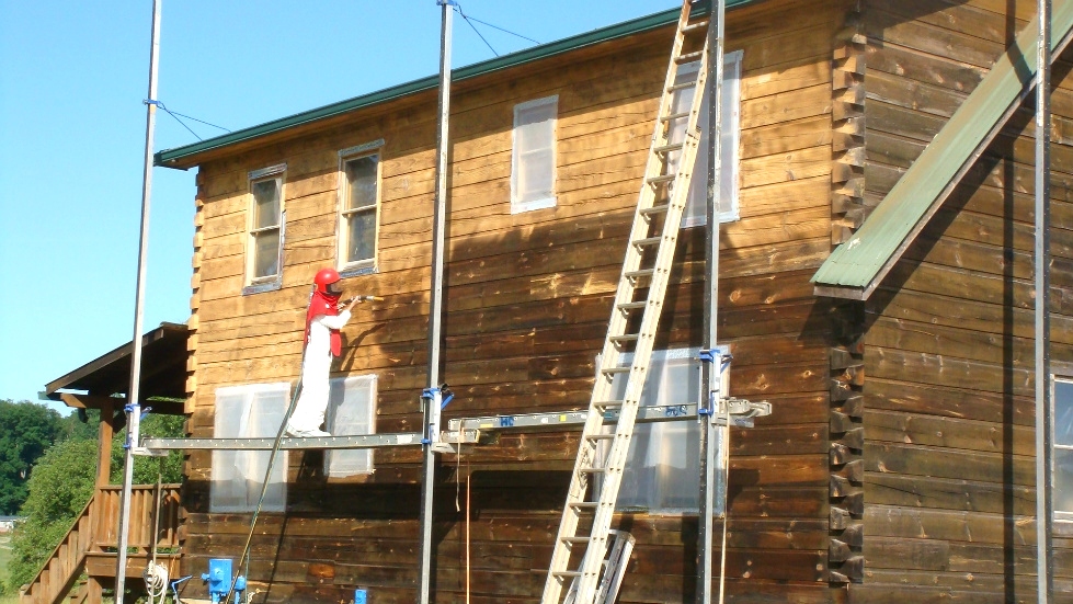 Log Home Repair Images Log Home Repair 