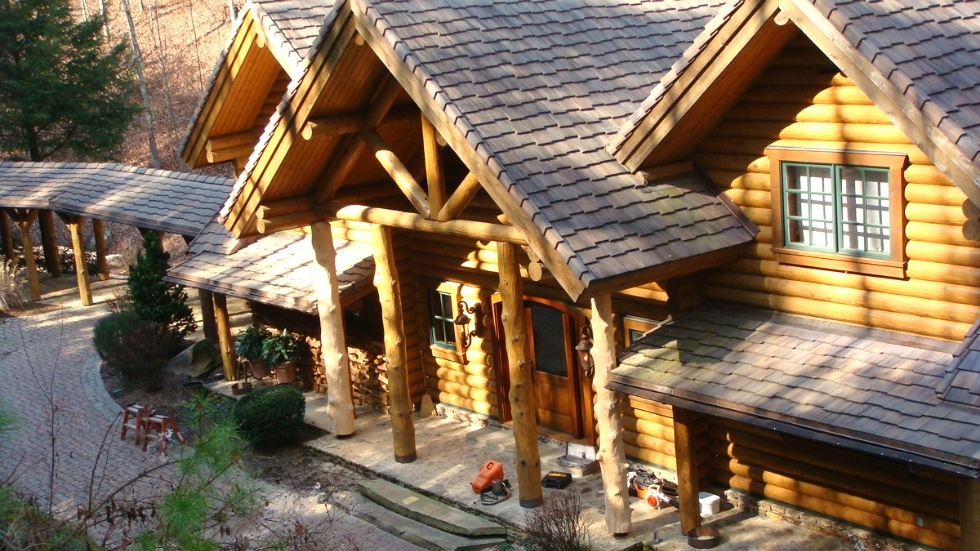 Log Home Repair Images Log Home Repair 