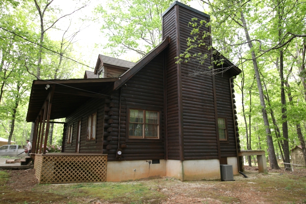 Log Home Staining By Log Doctors Log Home Repair 