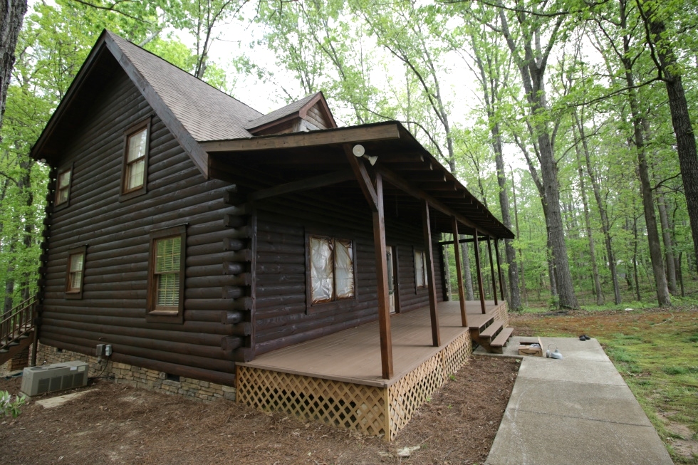 Log Home Staining By Log Doctors Log Home Repair 