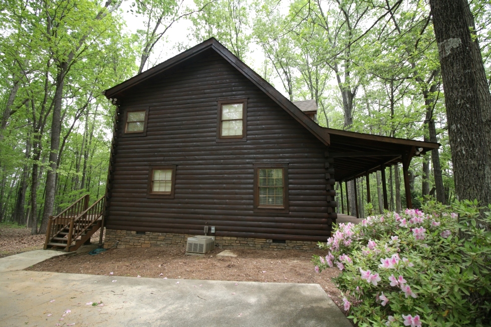 Log Home Staining By Log Doctors Log Home Repair 