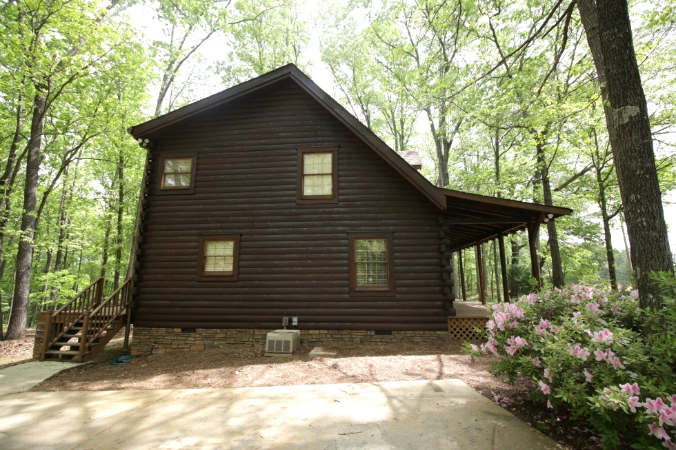 Log Home Staining By Log Doctors Log Home Repair 