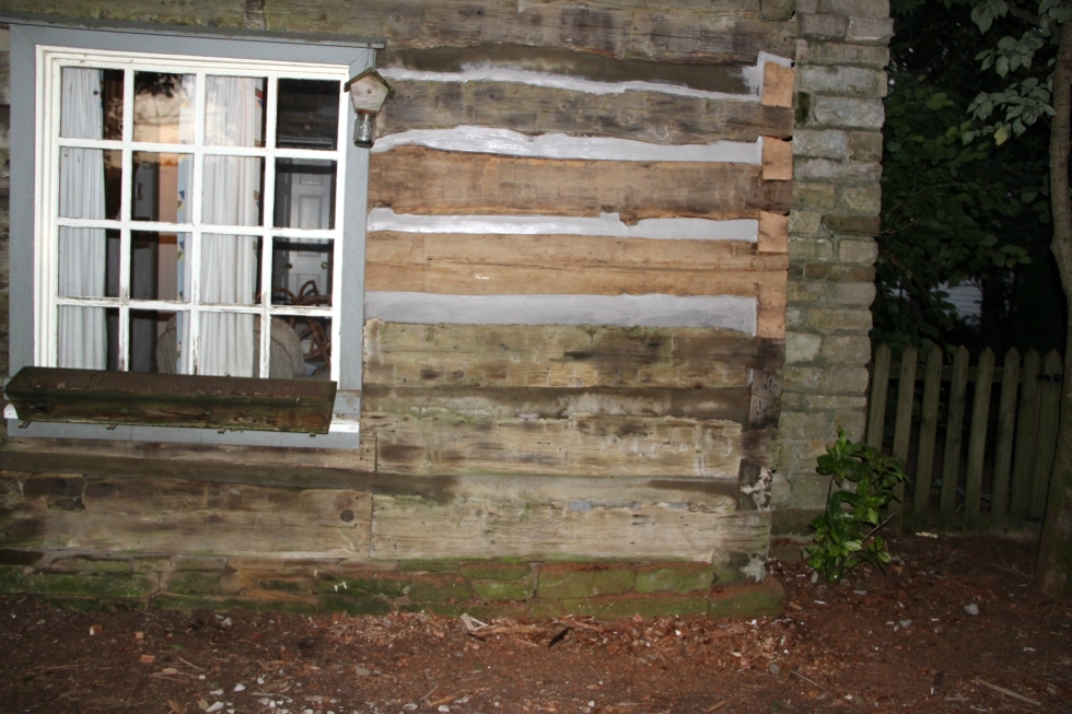 Log Chinking and Log Replacement Log Home Repair 