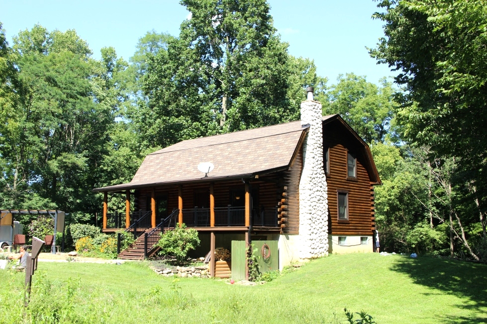 Log home Staining Log Home Repair 