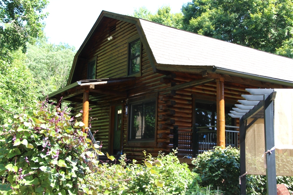 Log home Staining Log Home Repair 