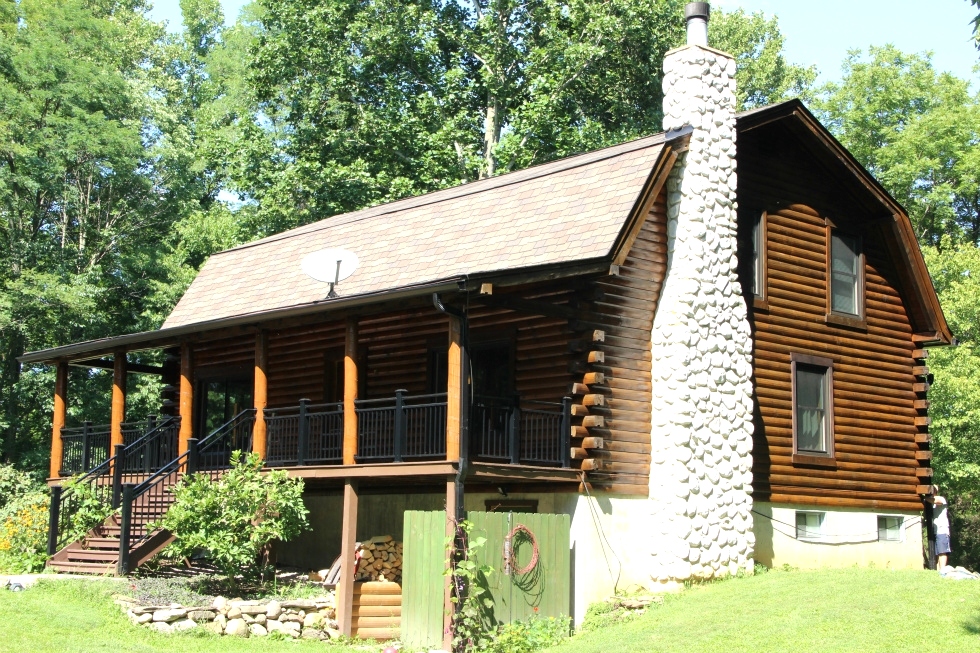 Log home Staining Log Home Repair 