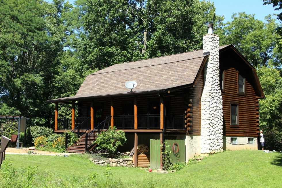 Log home Staining Log Home Repair 