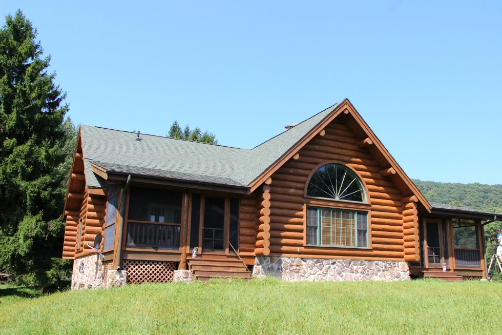 Log Home Caulking and Sealing Log Home Repair 