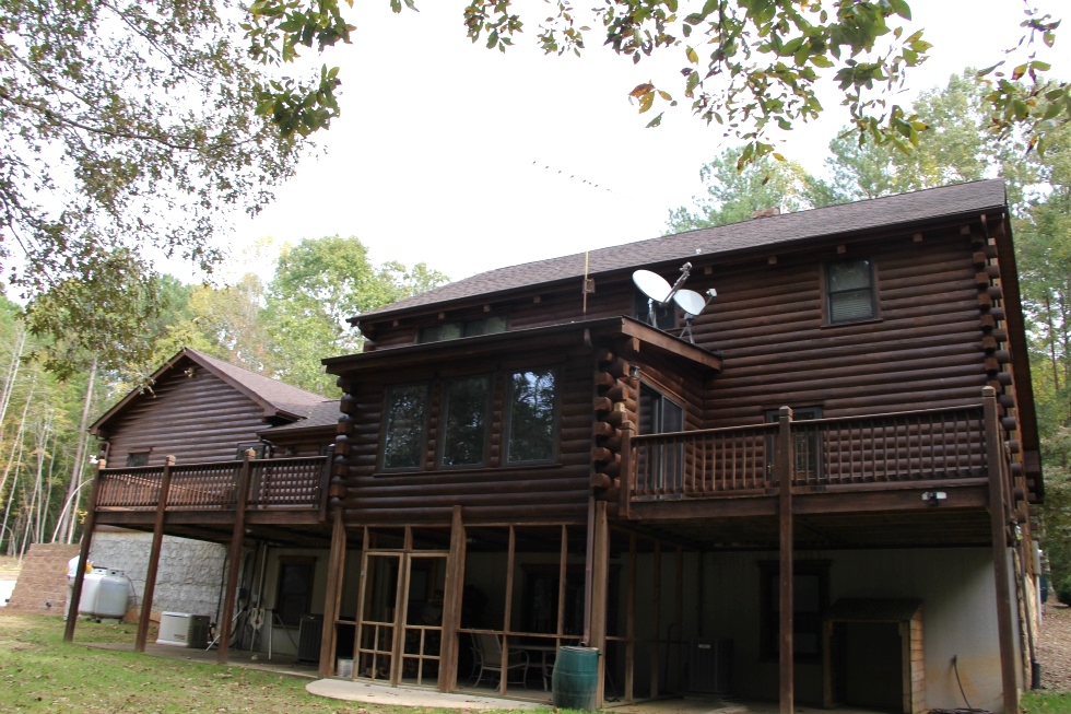  Log Home Staining Log Home Repair 