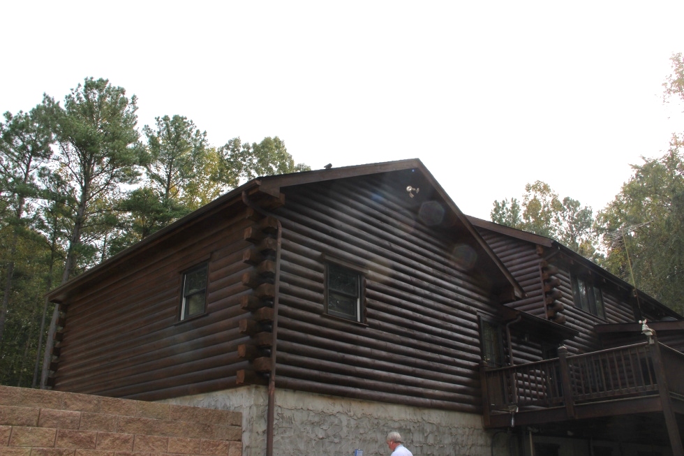  Log Home Staining Log Home Repair 