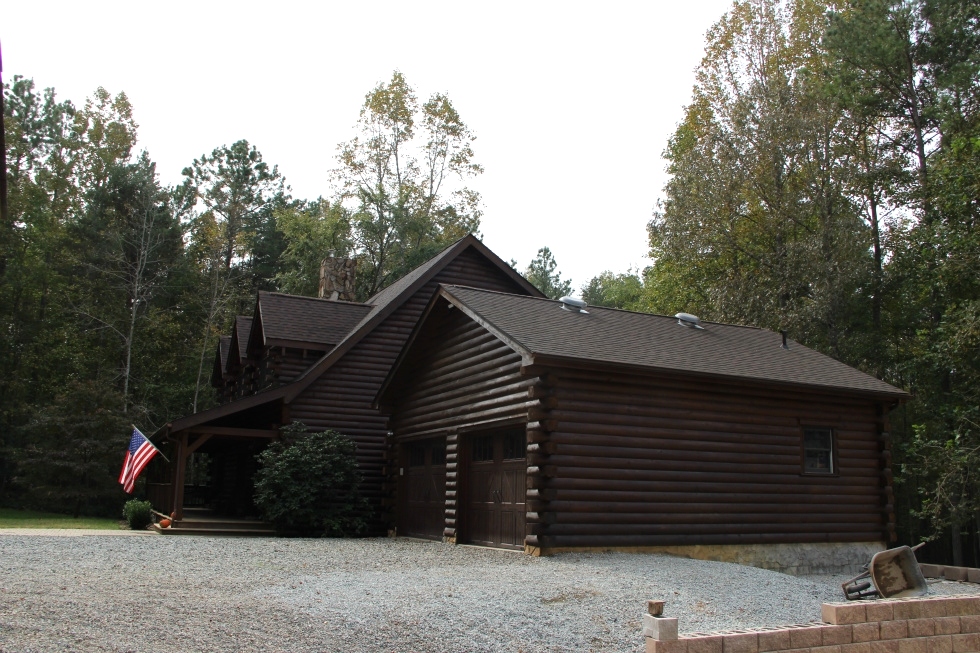  Log Home Staining Log Home Repair 