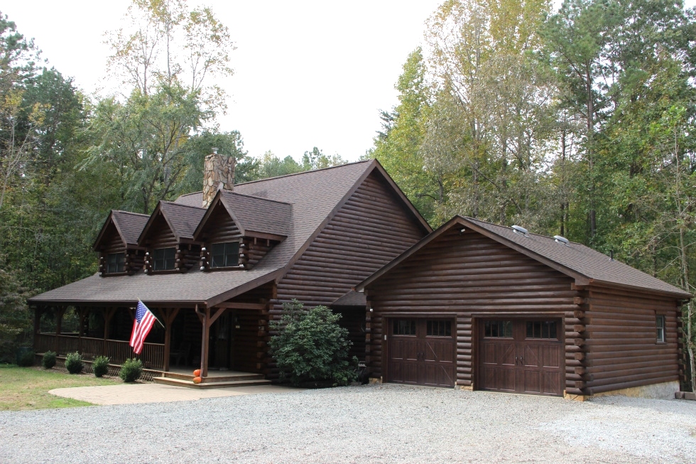  Log Home Staining Log Home Repair 