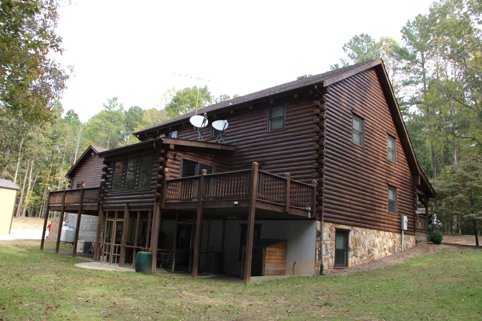  Log Home Staining Log Home Repair 