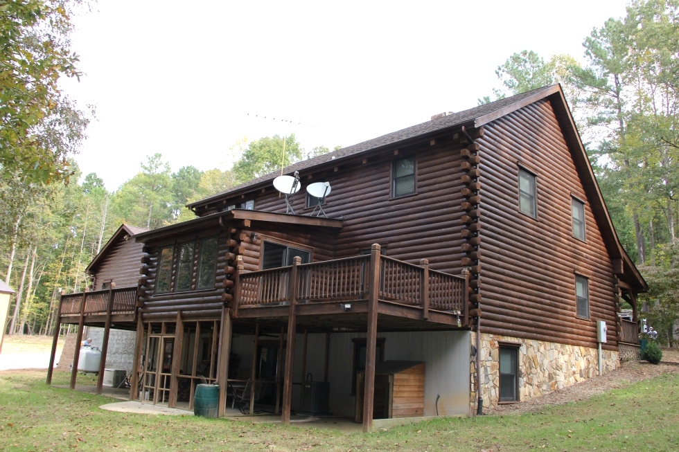  Log Home Staining Log Home Repair 