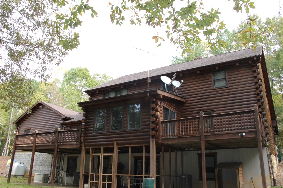  Log Home Staining Log Home Repair 